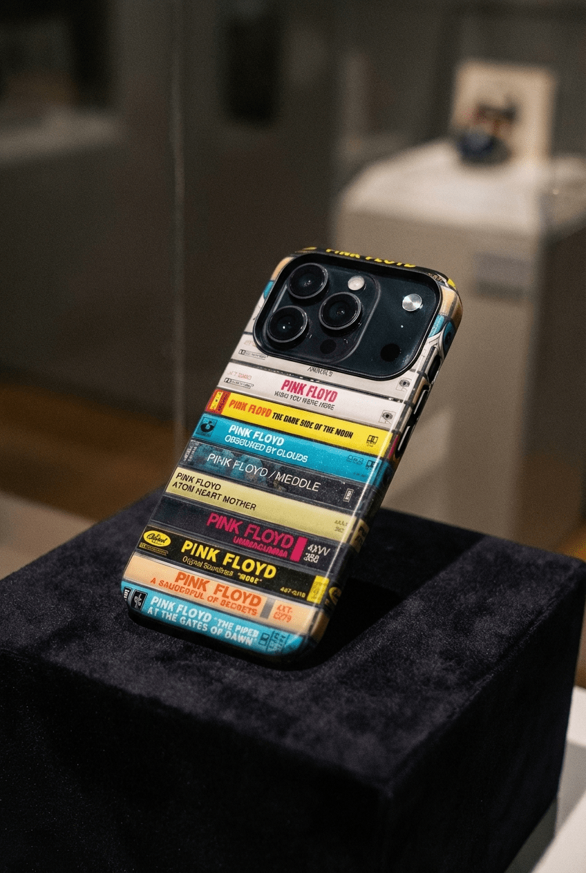 Pink Floyd Mixtape Phone Case – Psychedelic Legends Stack - Throwbackcases