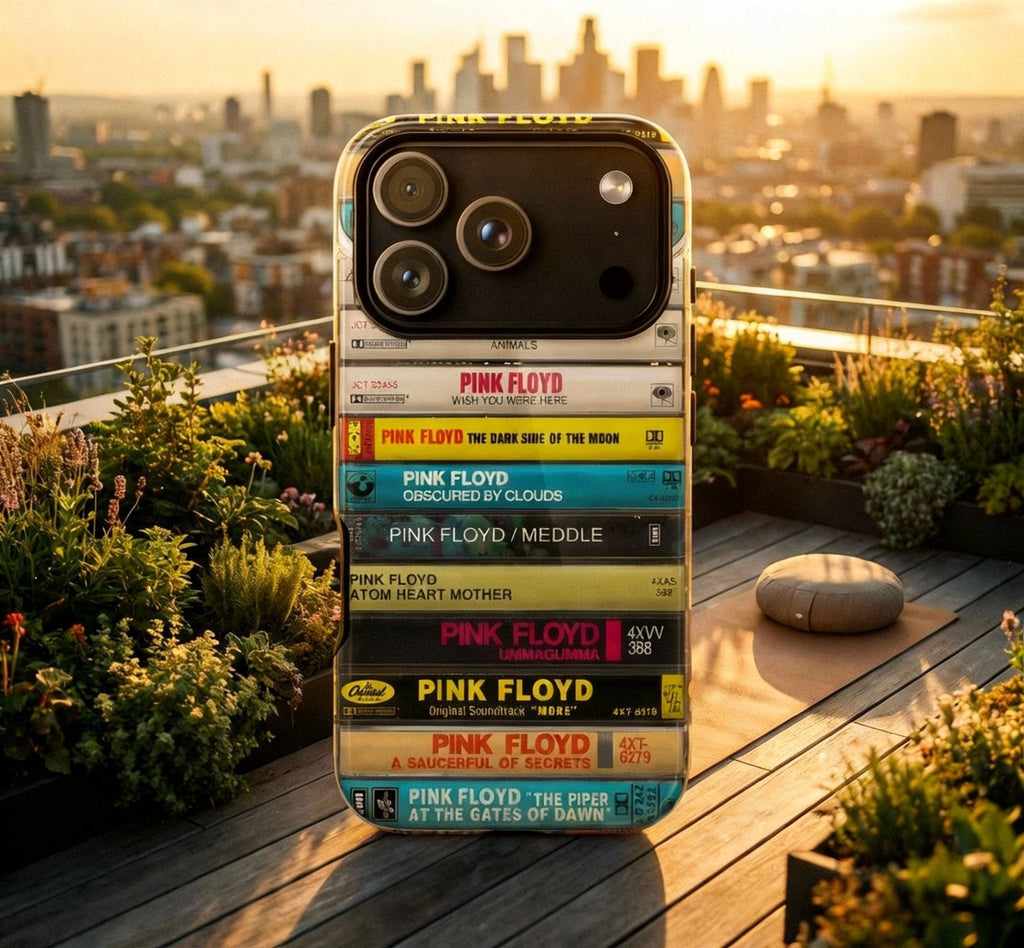 Pink Floyd Mixtape Phone Case – Psychedelic Legends Stack - Throwbackcases