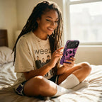 Pink/Purple Skul - Throwbackcases