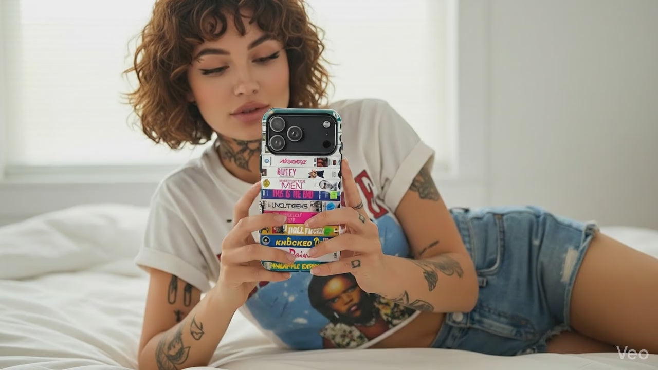Sleepover Spiral VHS Phone Case - iPhone, Samsung & Google Pixel