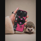 Pink Cam Phone Case