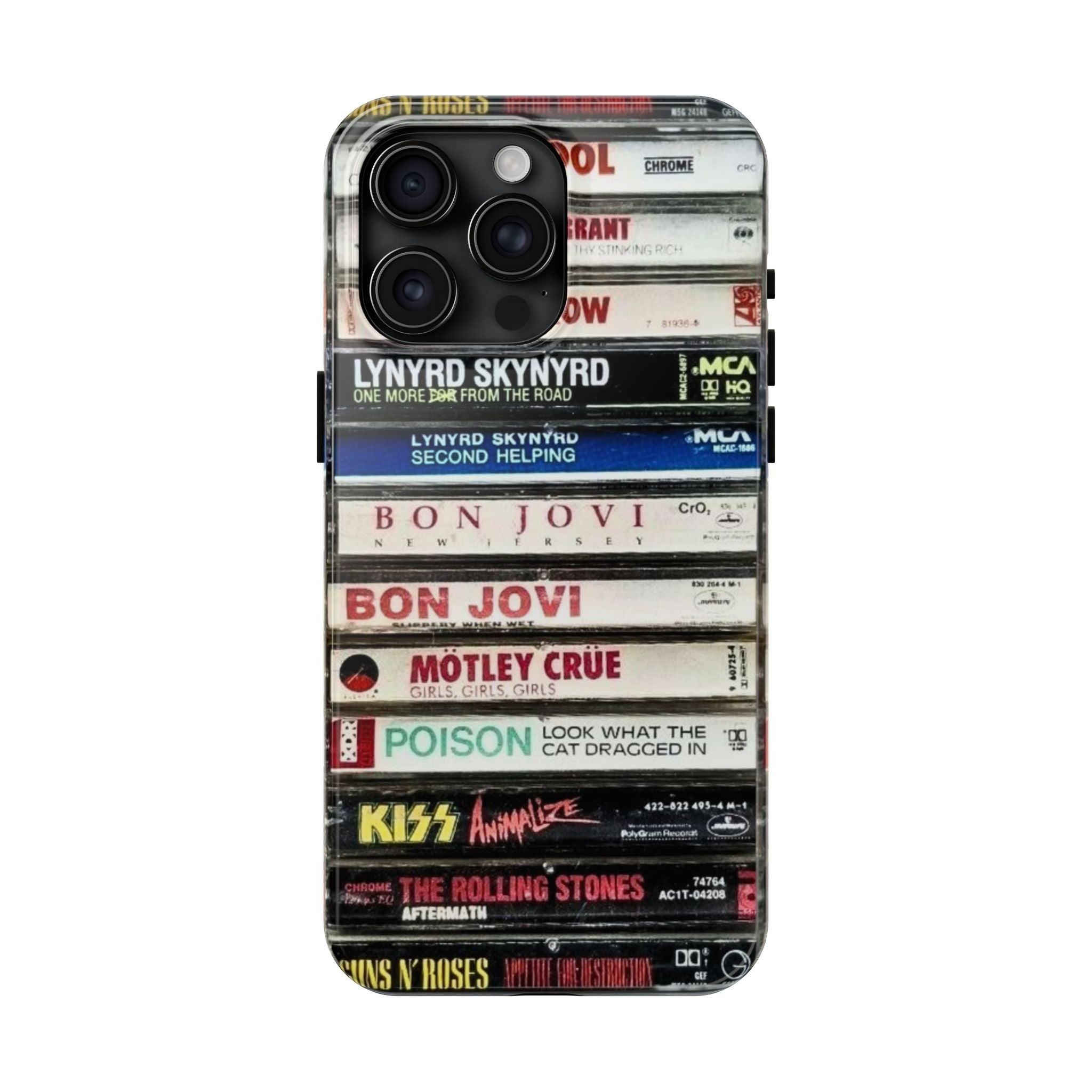 Rock Gods & Rebels: Ultimate Classic Rock Cassette Phone Case - Throwbackcases