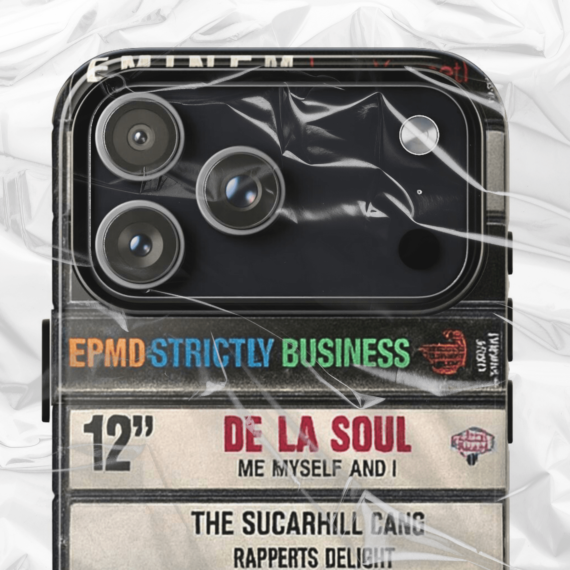 Strictly Business: Classic Hip - Hop Cassette Phone Case - Throwbackcases