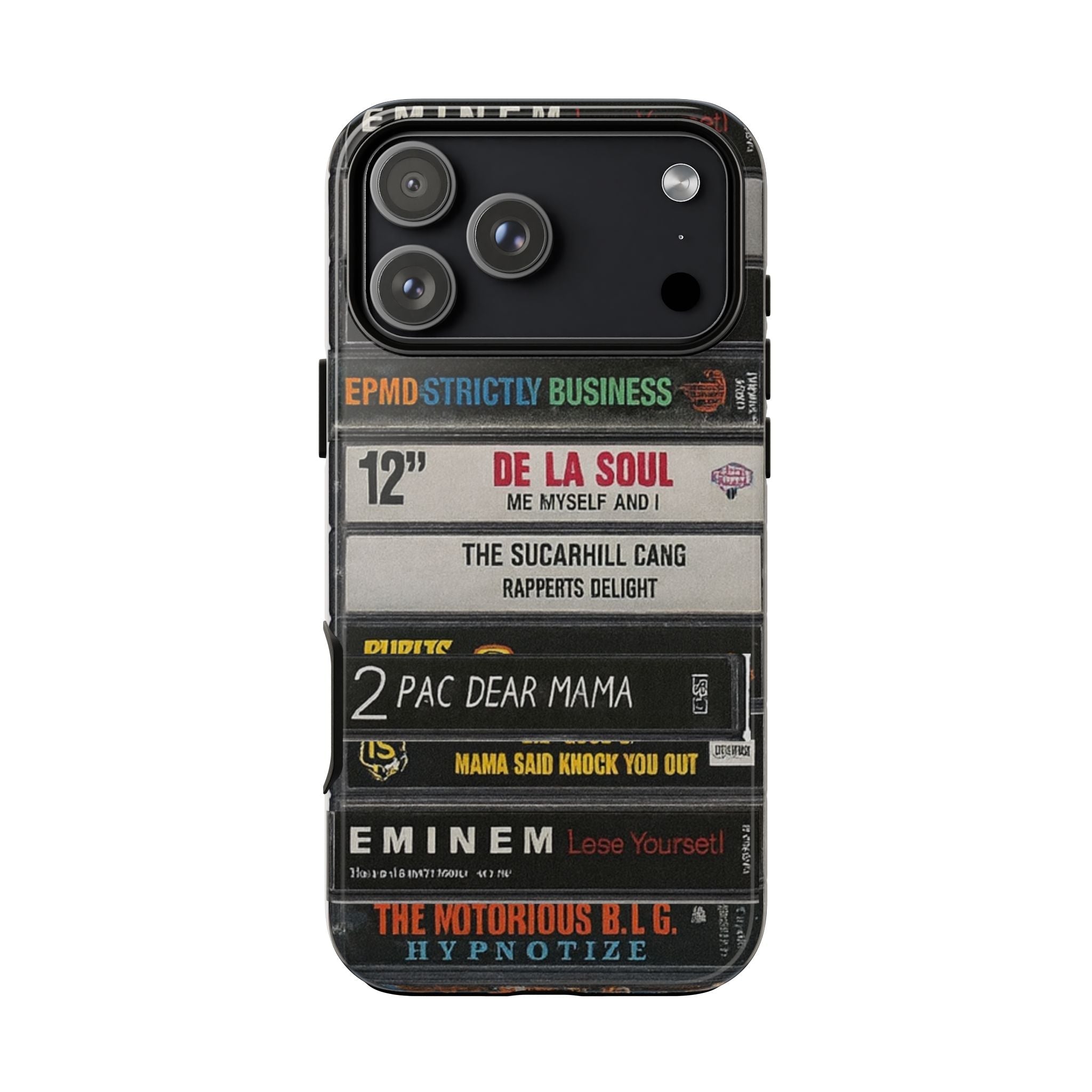 Strictly Business: Classic Hip - Hop Cassette Phone Case - Throwbackcases
