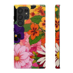 Vintage Floral Garden Collage - Throwbackcases