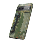 Vintage Green Rotary Telephone - Throwbackcases