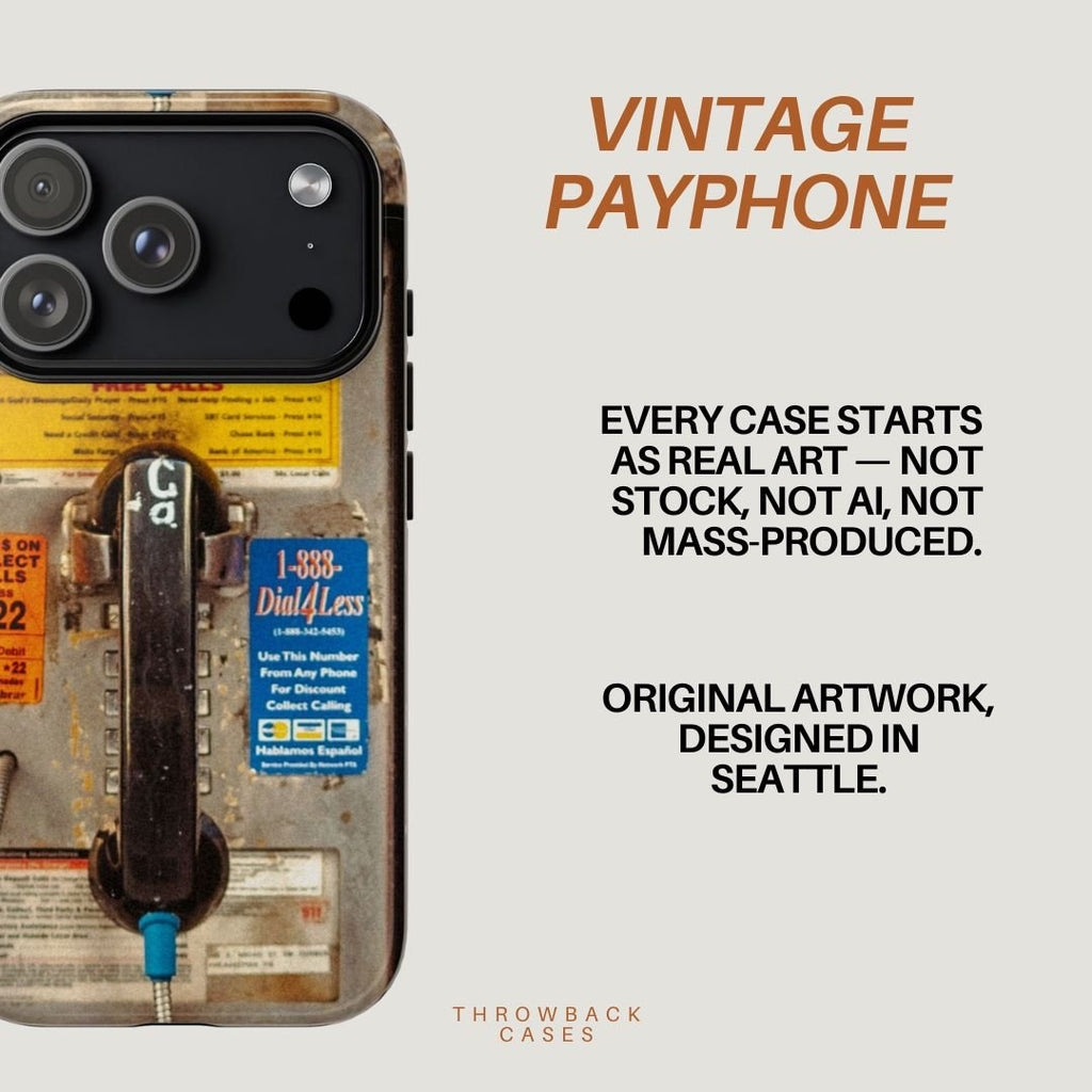 Vintage Payphone - Throwbackcases